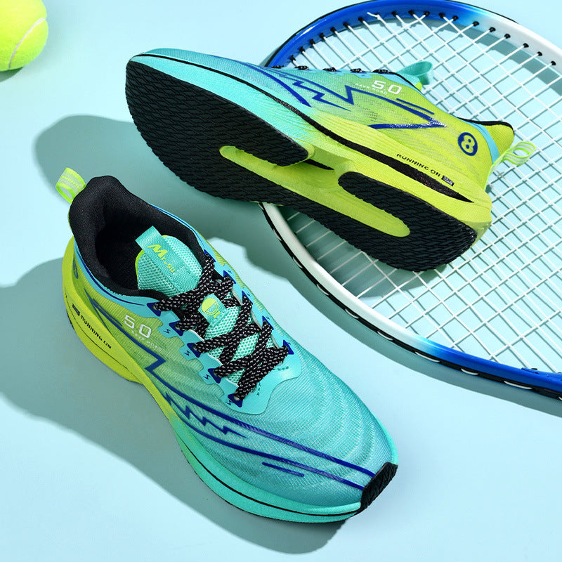 Unisex Performance-Laufschuhe mit gradienter Mesh-Oberschicht und reaktiver Schaumzwischensohle Drune