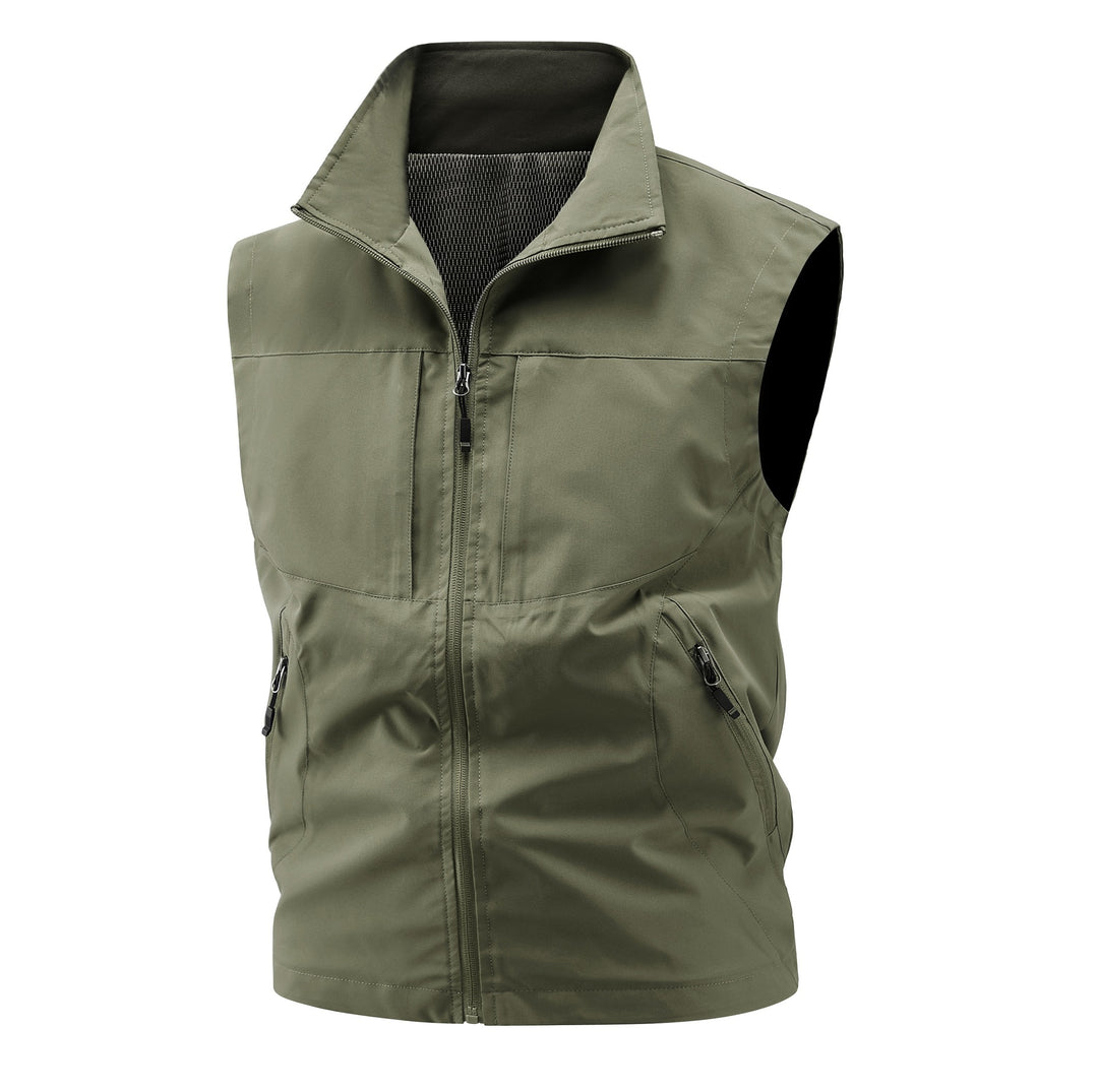 Damen atmungsaktive Softshell-Weste mit Stehkragen und taillierter Schnittführung Drune
