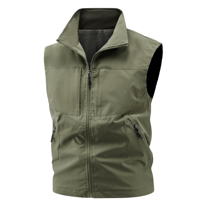 Damen atmungsaktive Softshell-Weste mit Stehkragen und taillierter Schnittführung Drune