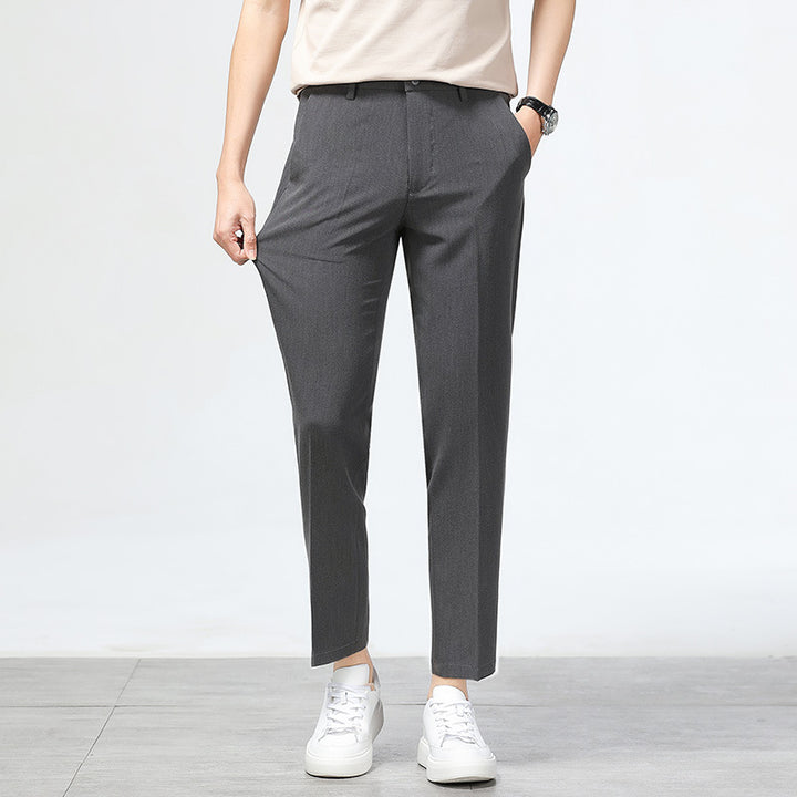Herren Komfortable Chino-Hose Drune