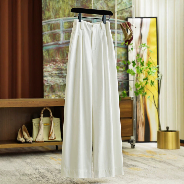 Damen Hochtaillierte Culottes Drune