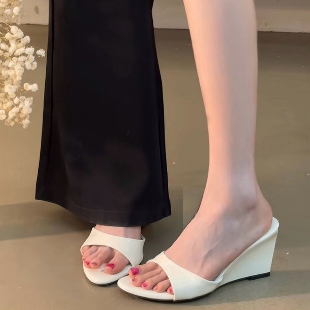 Damen Wedge-Sandalen mit elegantem Riemchen-Design Drune