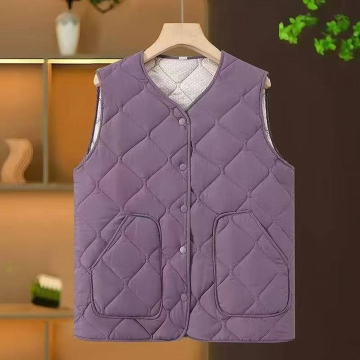 Damen Elegant gesteppte Weste Drune