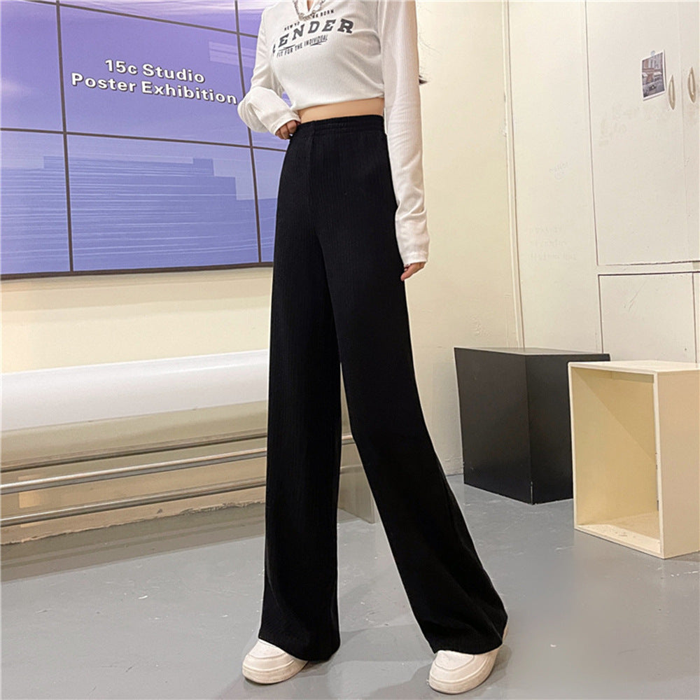 Damen Elegante weit geschnittene Palazzohose Drune