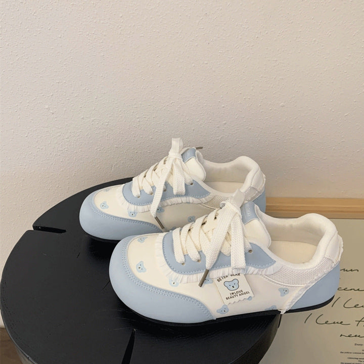 Damen Sneakers mit bezaubernden Bärenmotiven und bequemer Dämpfung Drune