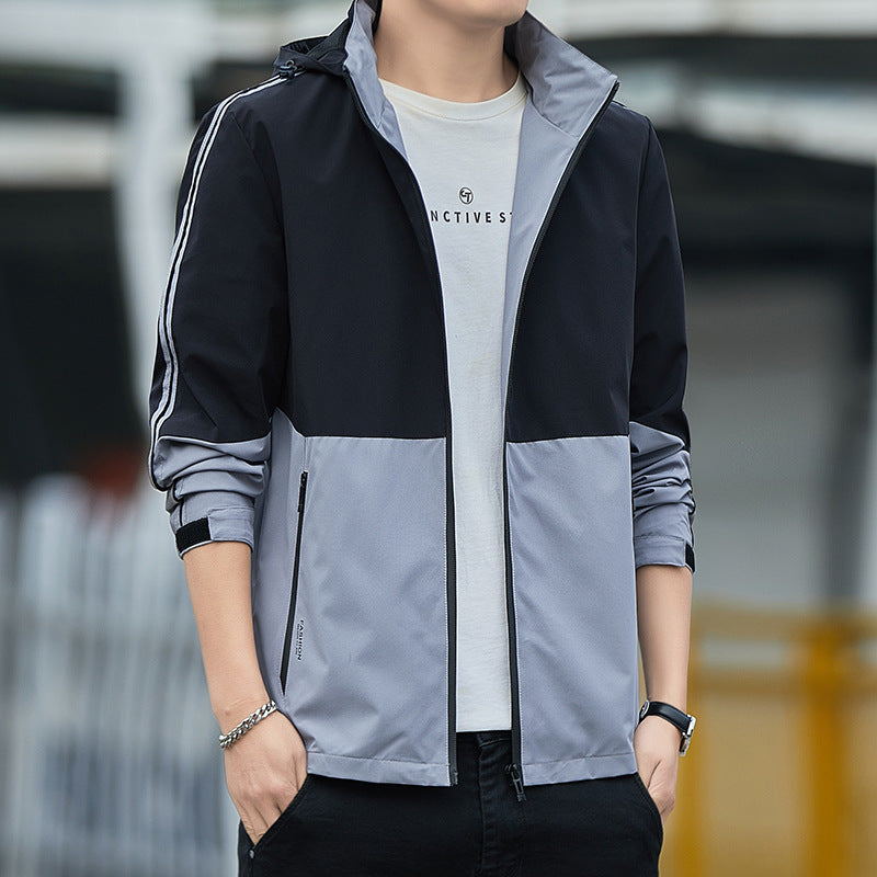 Herren Modernes Outdoor-Jacke Drune