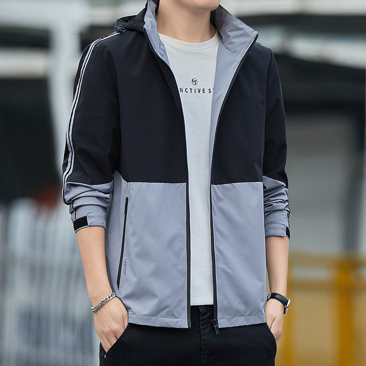 Herren Modernes Outdoor-Jacke Drune