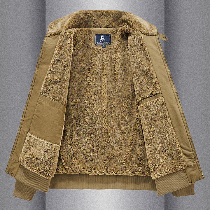 Herren Gemütliche Teddyjacke Drune