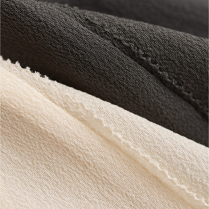 Damen Edle Bluse mit Schleifen-Detail Drune