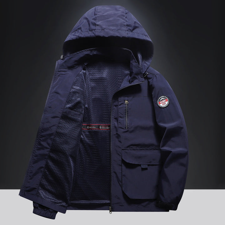 Herren Multifunktionale Übergangsjacke mit seitlichen Taschen Drune