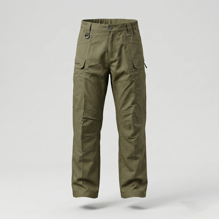 Herren Trekking‑Cargohose mit Knieverstärkung, multifunktionalen Taschen und geradem Schnitt Drune