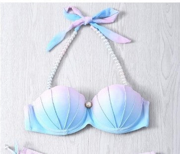 Damen Bikinoberteil mit Rüschen-Design Drune