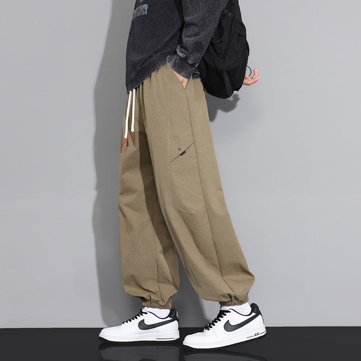 Herren Bequeme Relaxed Fit Cargo-Hose