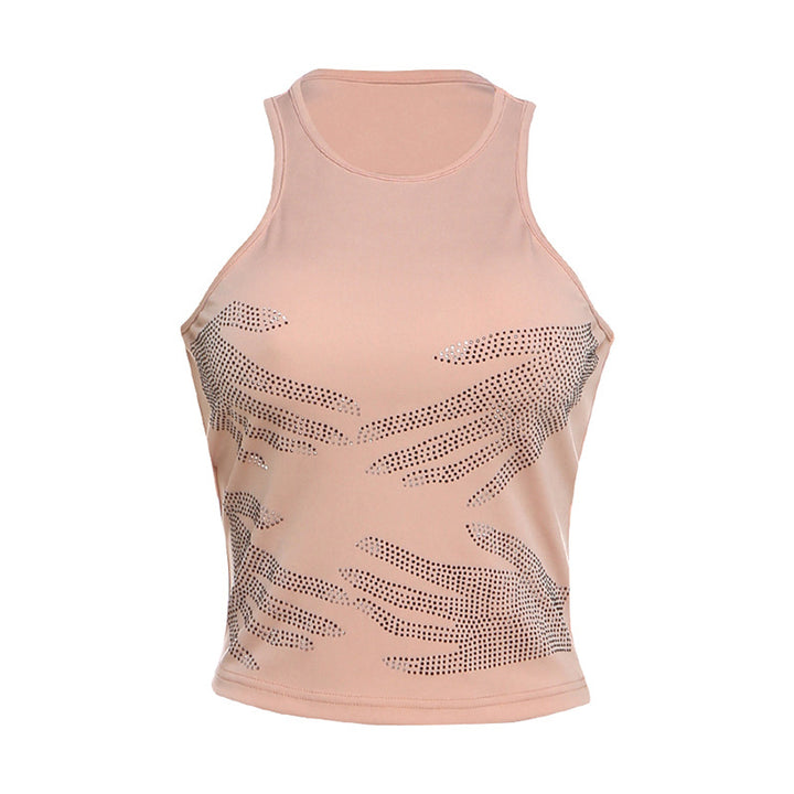 Damen Sportliches Funktionsoberteil mit auffälligem Hand-Design Drune