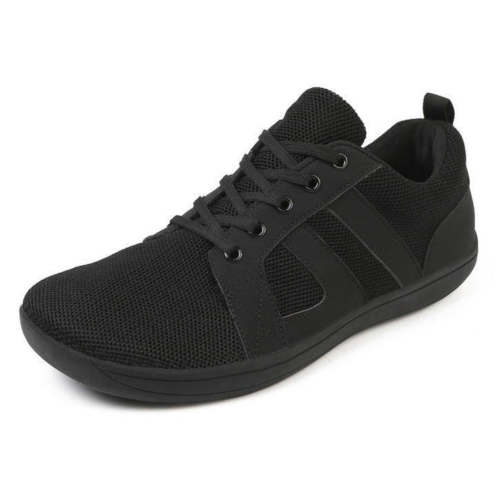 Unisex atmungsaktive Strick-Freizeit-Sneaker mit gepolstertem Fersenkragen und flexibler EVA-Laufsohle Drune