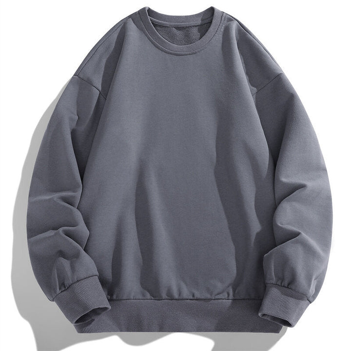 Damen bequemer Sweatshirt mit lässigem Schnitt und elastischem Bund Drune