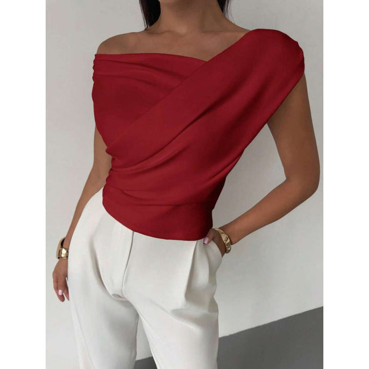 Damen Wickeloberteil mit weichem Stoff und elegantem Design Drune