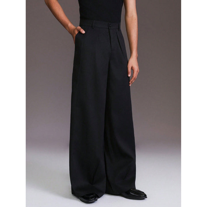 Herren Elegante und Lässige Hochbund-Hose Drune