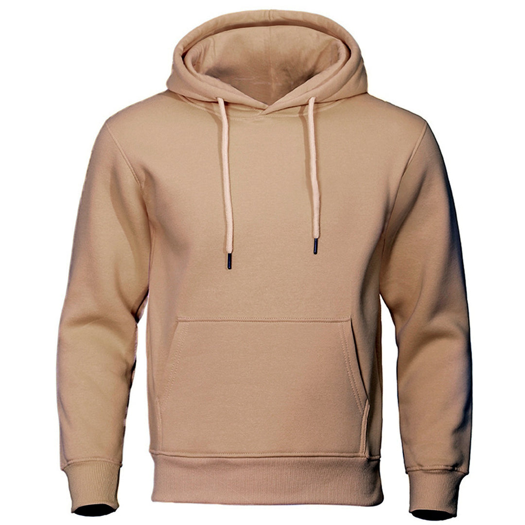 Unisex Premium-Kapuzenpullover mit extra hohem Kragen, Kängurutasche und gebürstetem Innenfutter Drune