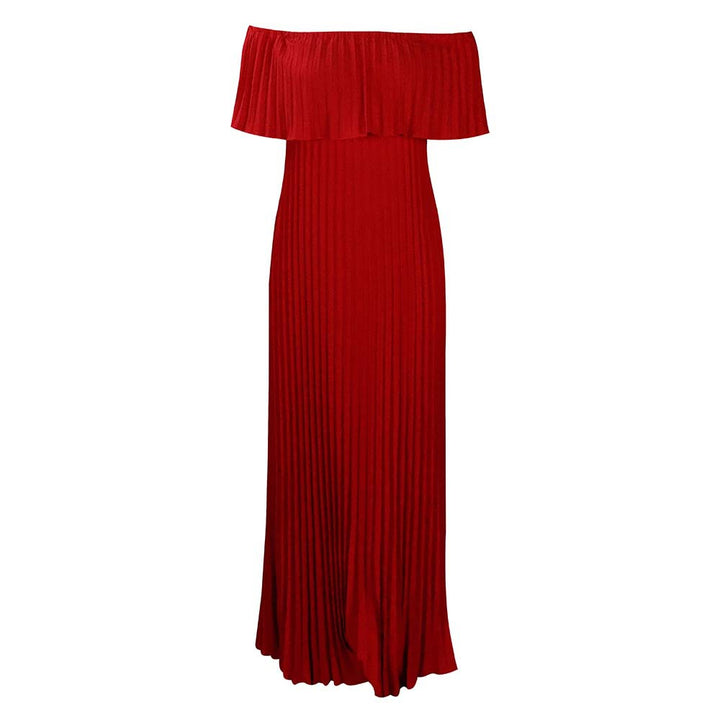 Damen Maxikleid im trendigen Off-Shoulder-Stil Drune