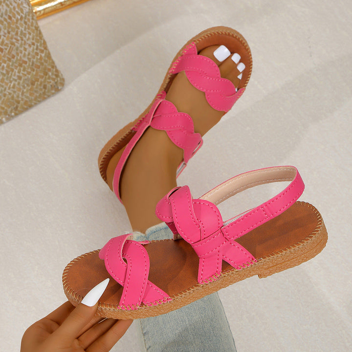 Damen Sandalen mit komfortabler Fessel-Applikation Drune