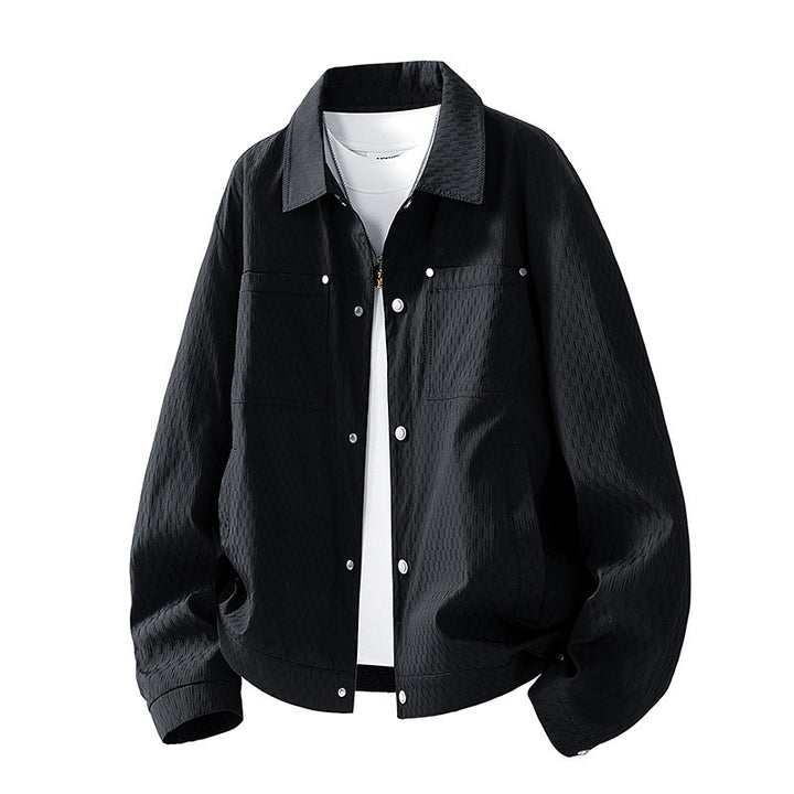 Herren Lässige Hemdjacke Drune