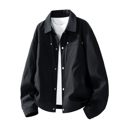Herren Lässige Hemdjacke Drune