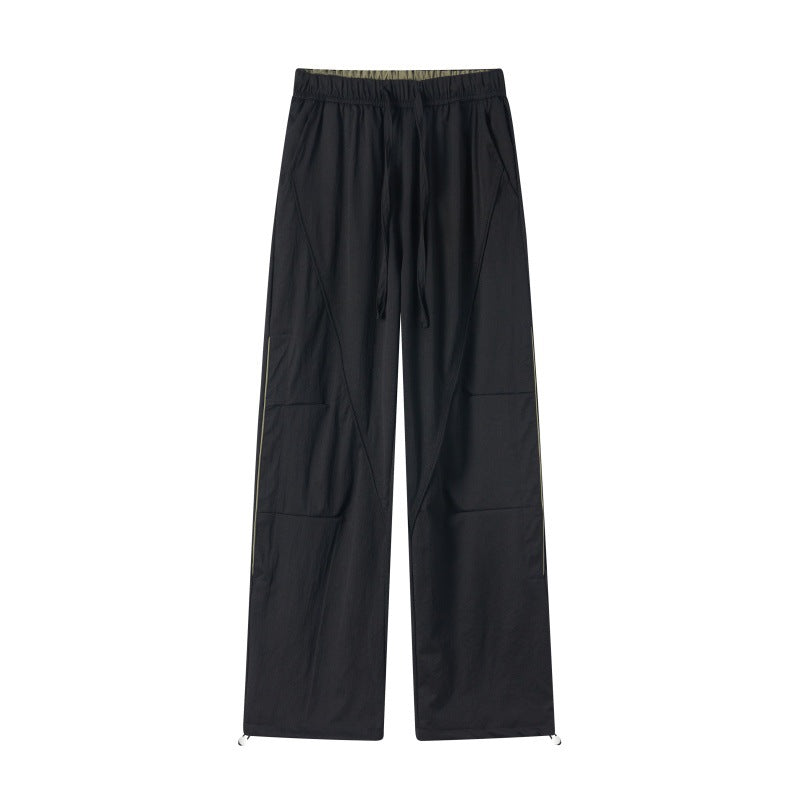 Damen Bequeme Cargohose mit elastischem Bund Drune