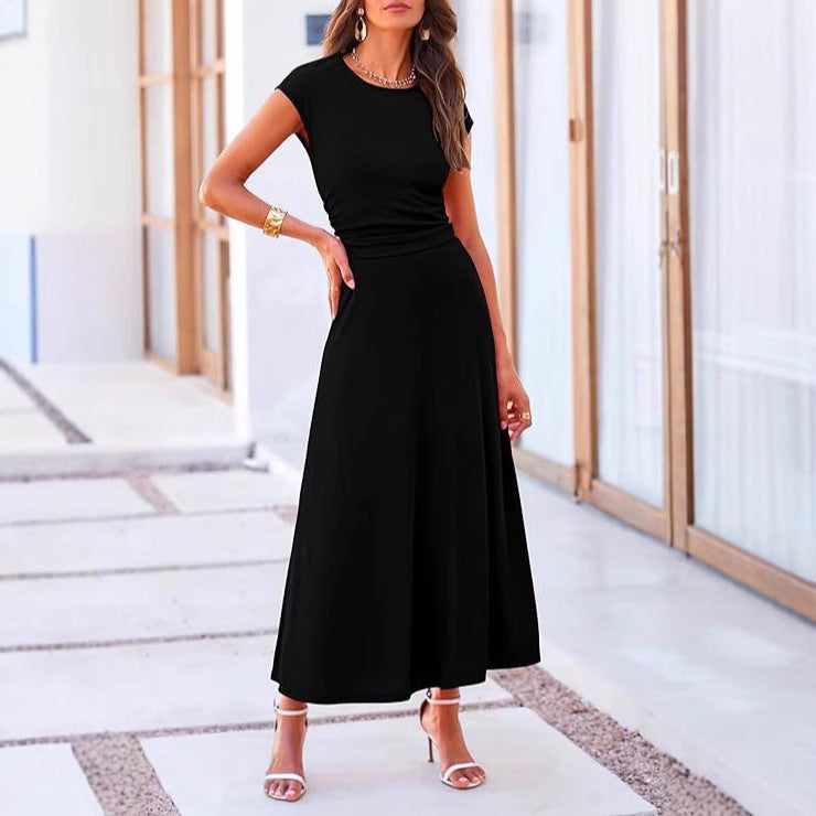 Damen Maxi-Kleid mit elegantem Schnitt und taillierter Passform Drune