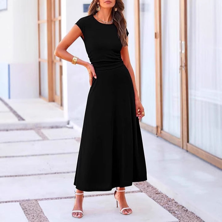 Damen Maxi-Kleid mit elegantem Schnitt und taillierter Passform Drune