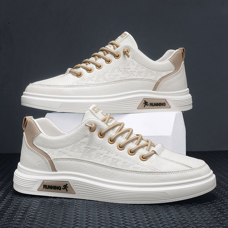 Herren Plateau-Low-Top Sneaker mit gepolstertem Komfortfußbett Drune