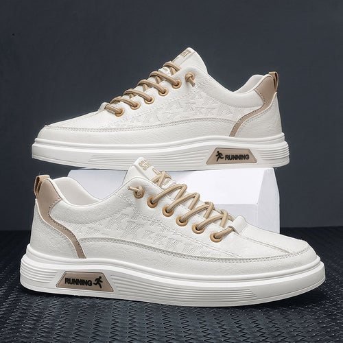 Herren Plateau-Low-Top Sneaker mit gepolstertem Komfortfußbett Drune