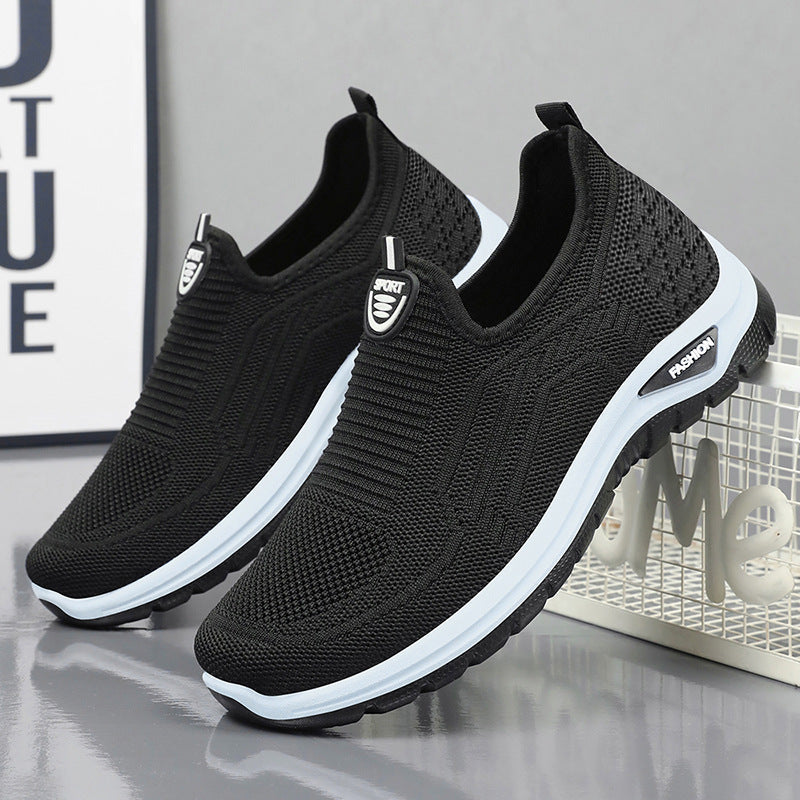 Damen Atmungsaktive und flexible Slip-On Sneakers Drune
