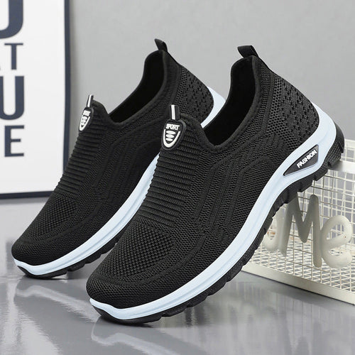 Damen Atmungsaktive und flexible Slip-On Sneakers Drune