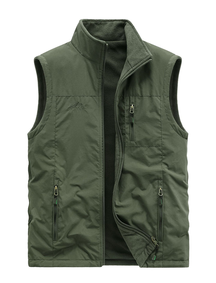 Herren Multifunktionale Fleece-Weste Drune