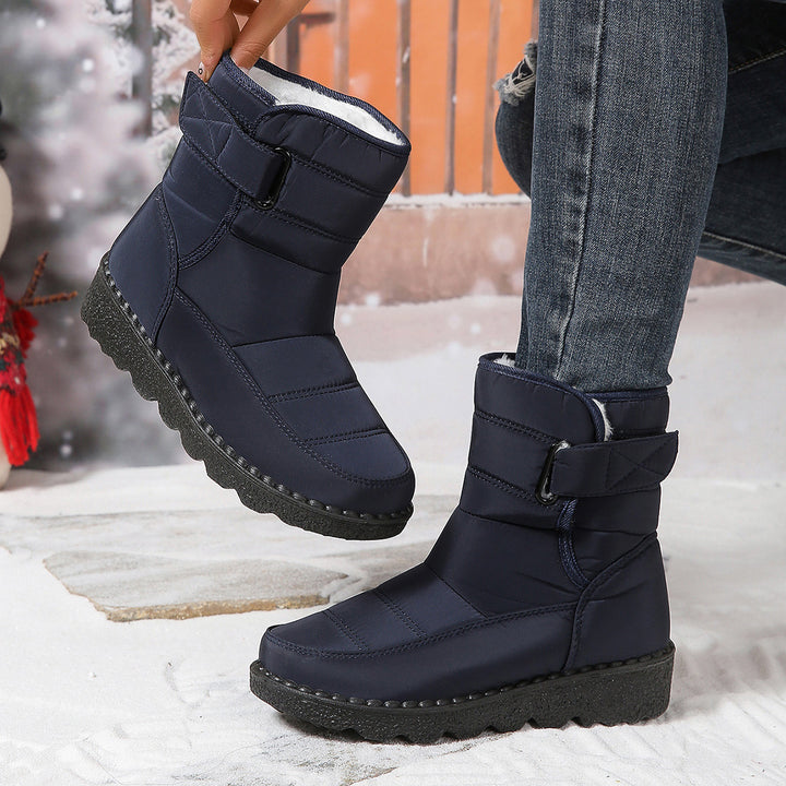 Damen Warmgefütterte Stiefel Drune