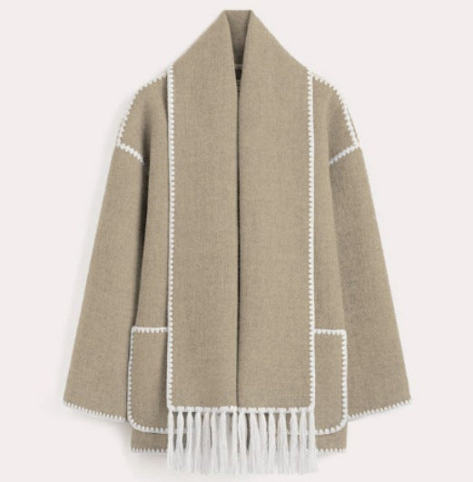 Damen Schicke und bequeme Strickjacke Drune