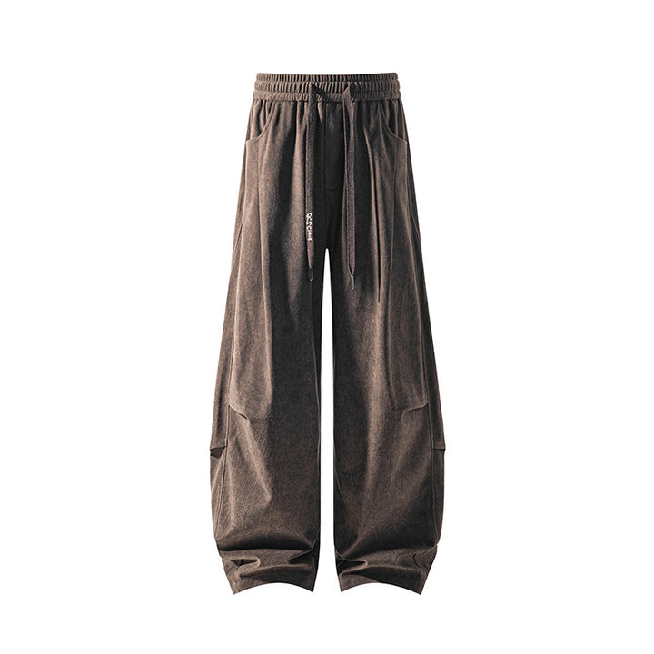 Damen Lässige und weite Stoffhose Drune
