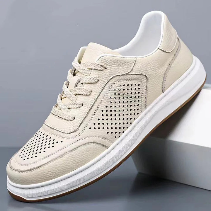 Herren Elegante und bequeme Leder Sneakers Drune