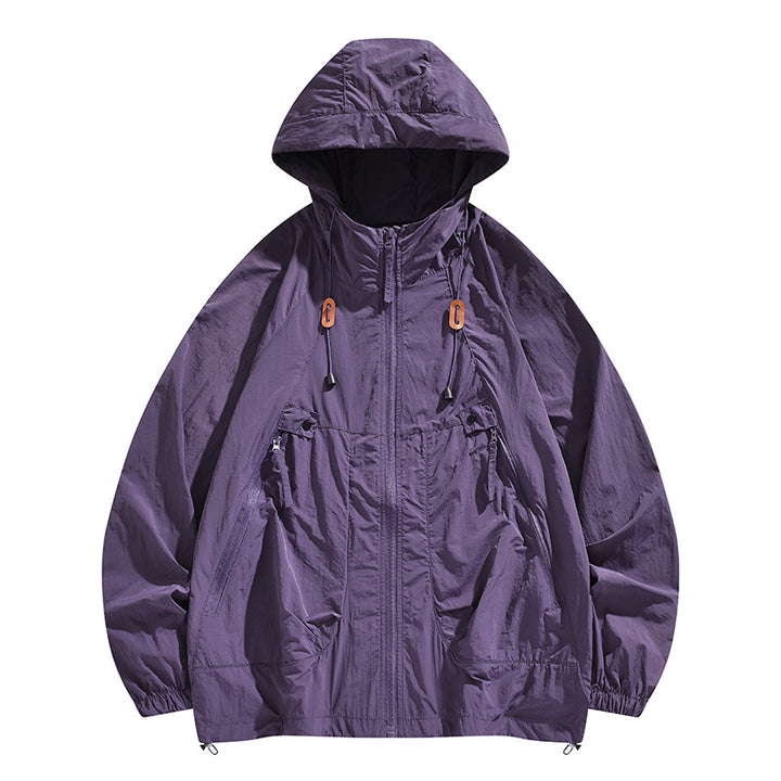 Unisex Leichte atmungsaktive Outdoor-Jacke Drune