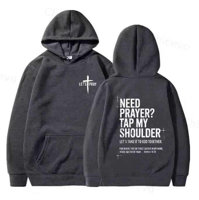 Unisex Kapuzenpullover mit motivierendem Schriftzug Drune