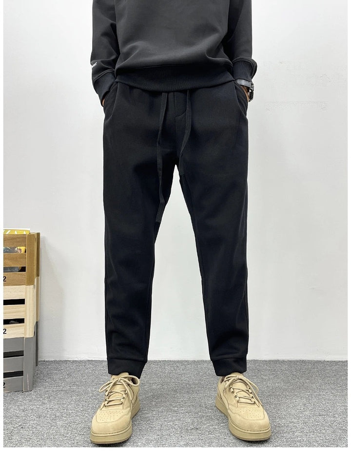 Herren Lässige Sweatpants mit elastischem Bund Drune