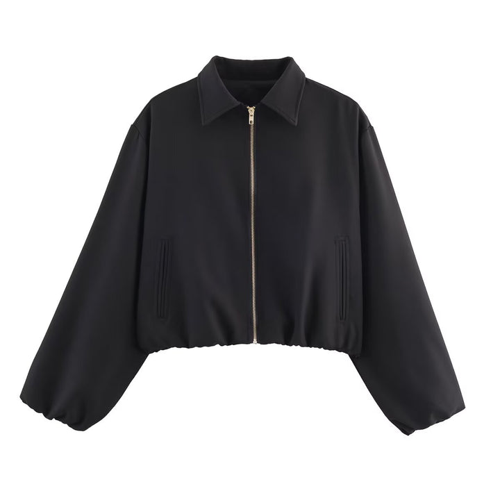 Damen cropped Übergangsjacke Drune