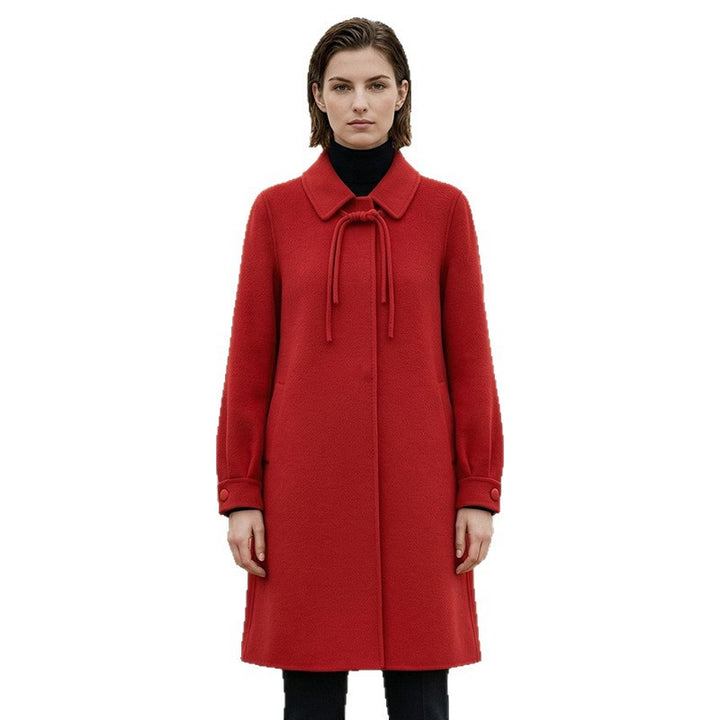 Damen Eleganter Wohnmantel Drune