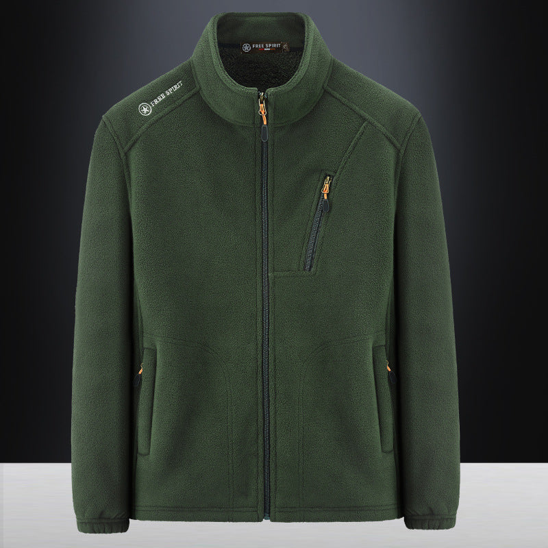 Herren Fleecejacke mit hoher Wärmeisolierung Drune