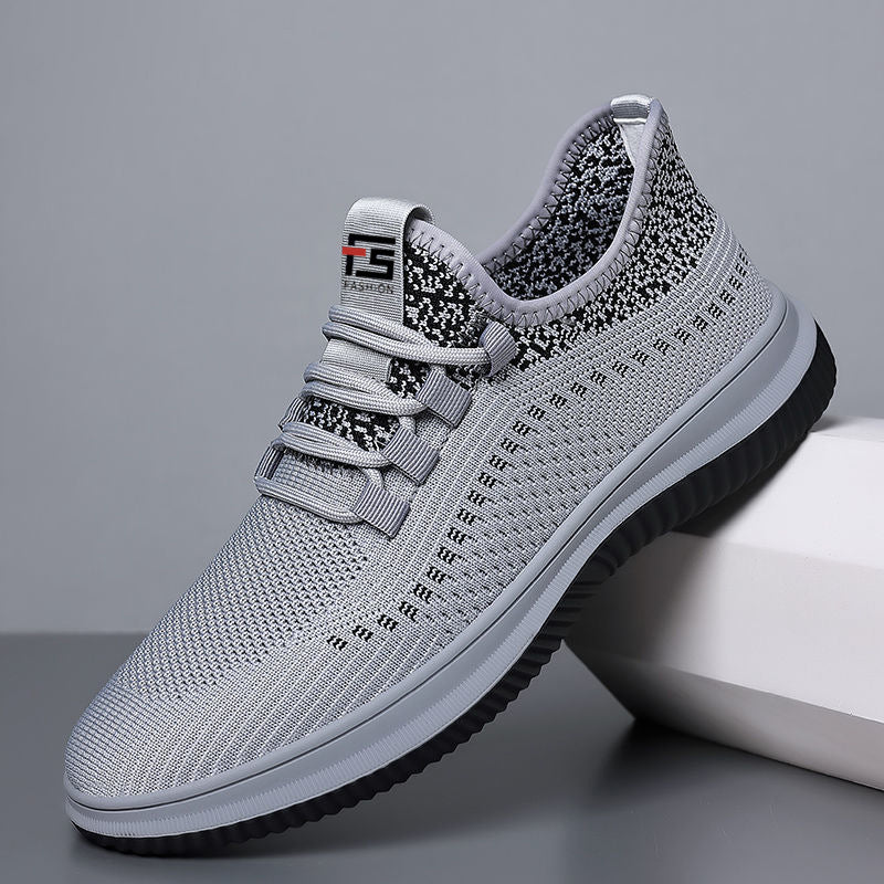 Herren Leichter gestrickter Performance-Sneaker mit sockenhaftem Schaft und flexibler Grip-Sohle Drune