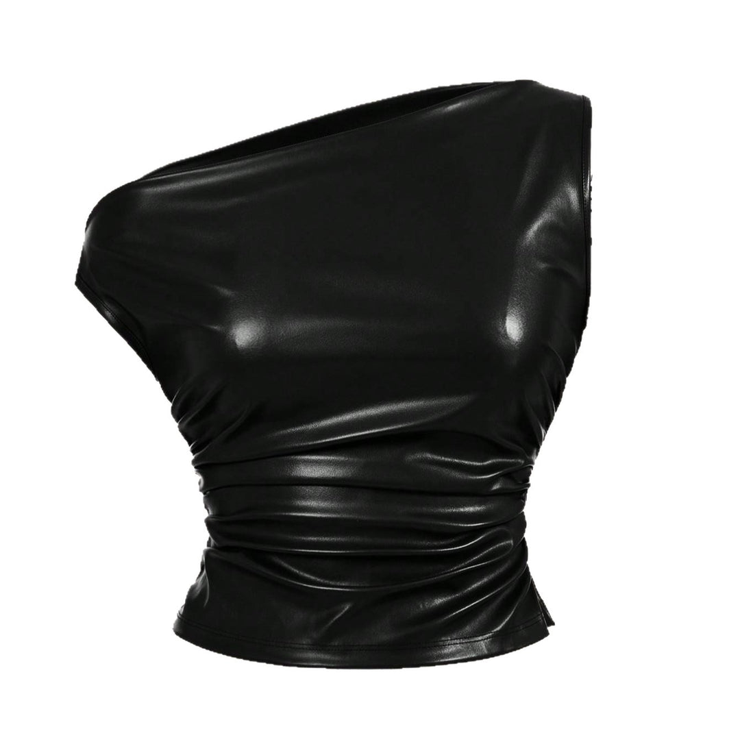 Damen Elegantes Wickeloberteil aus hochwertigem Material Drune
