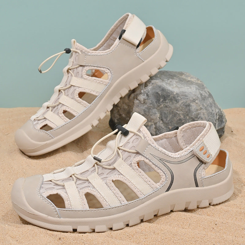 Damen Sportliche Multifunktionale Wassersandalen mit rutschfester Sohle und atmungsaktivem Design Drune