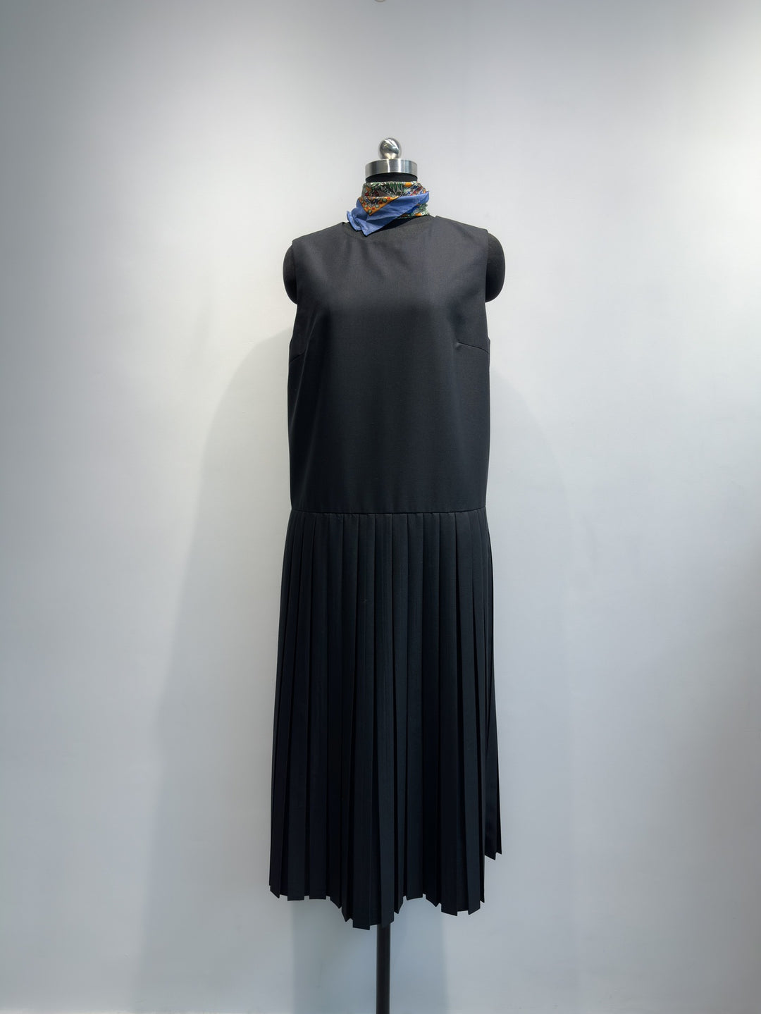 Damen Faltendes Midi Kleid Drune