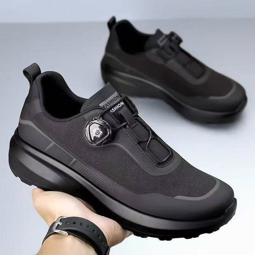 Herren Moderner atmungsaktiver Strick-Sneaker mit BOA-Drehverschluss und dämpfender Laufsohle Drune
